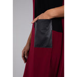 Load image into Gallery viewer, Colour Block Patch Pocket Dress, 3/4 Sleeve 28138CB-2

