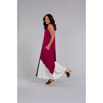 Load image into Gallery viewer, Colour Block Reversible Triangle Slvless Dress 28152CB
