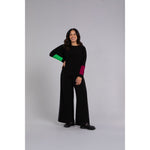 Load image into Gallery viewer, Colour Block Sleeve Nu Cinch Top, Long Sleeve Top 22279CB-3
