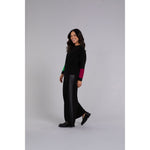 Load image into Gallery viewer, Colour Block Sleeve Nu Cinch Top, Long Sleeve Top 22279CB-3
