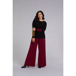 Load image into Gallery viewer, Colour Block Sleeve Nu Cinch Top, Long Sleeve Top 22279CB-3
