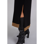 Load image into Gallery viewer, Colour Block Step Hem Dress, Long Sleeve Dress 28137CB-3
