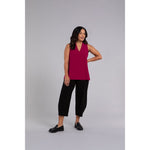 Load image into Gallery viewer, Deep V Trapeze Tank Top 21191
