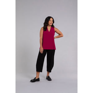Deep V Trapeze Tank Top 21191