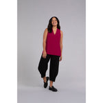 Load image into Gallery viewer, Deep V Trapeze Tank Top 21191

