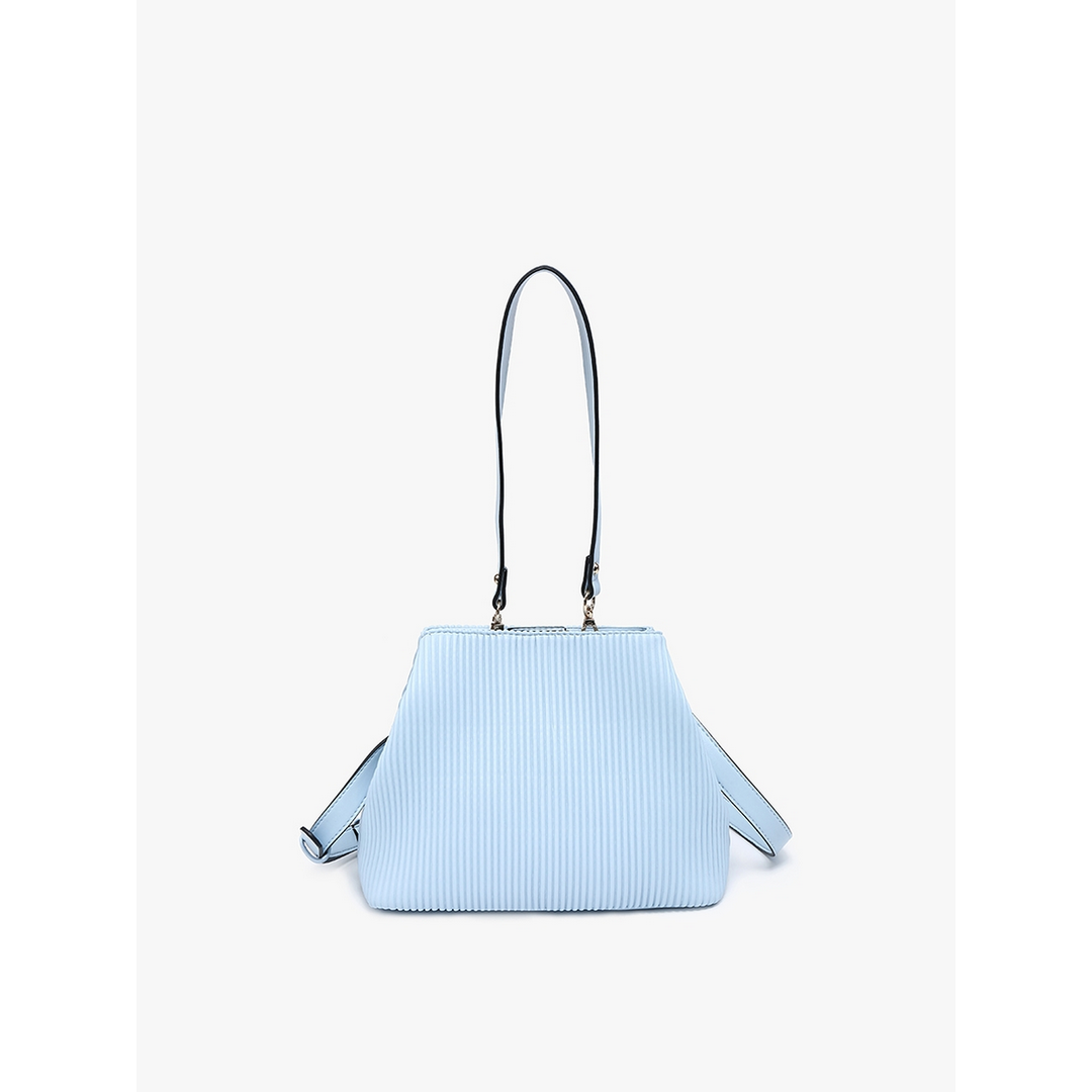 Dove Pleated Satchel EH2460