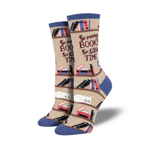 Time for a Good Book Socks
