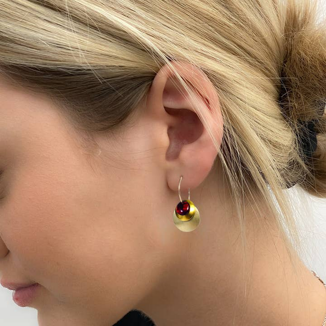 LTMT40G Earrings with 9 Interchangeable Colours