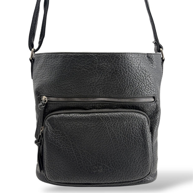 Vegan Leather Hobo Shoulder Bag YD8289