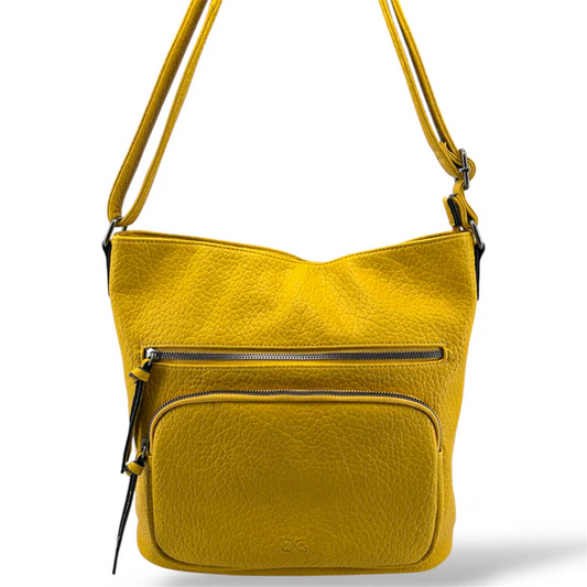 Vegan Leather Hobo Shoulder Bag YD8289