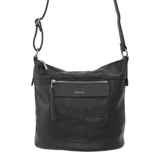 Vegan Leather Hobo Shoulder Bag YD7917