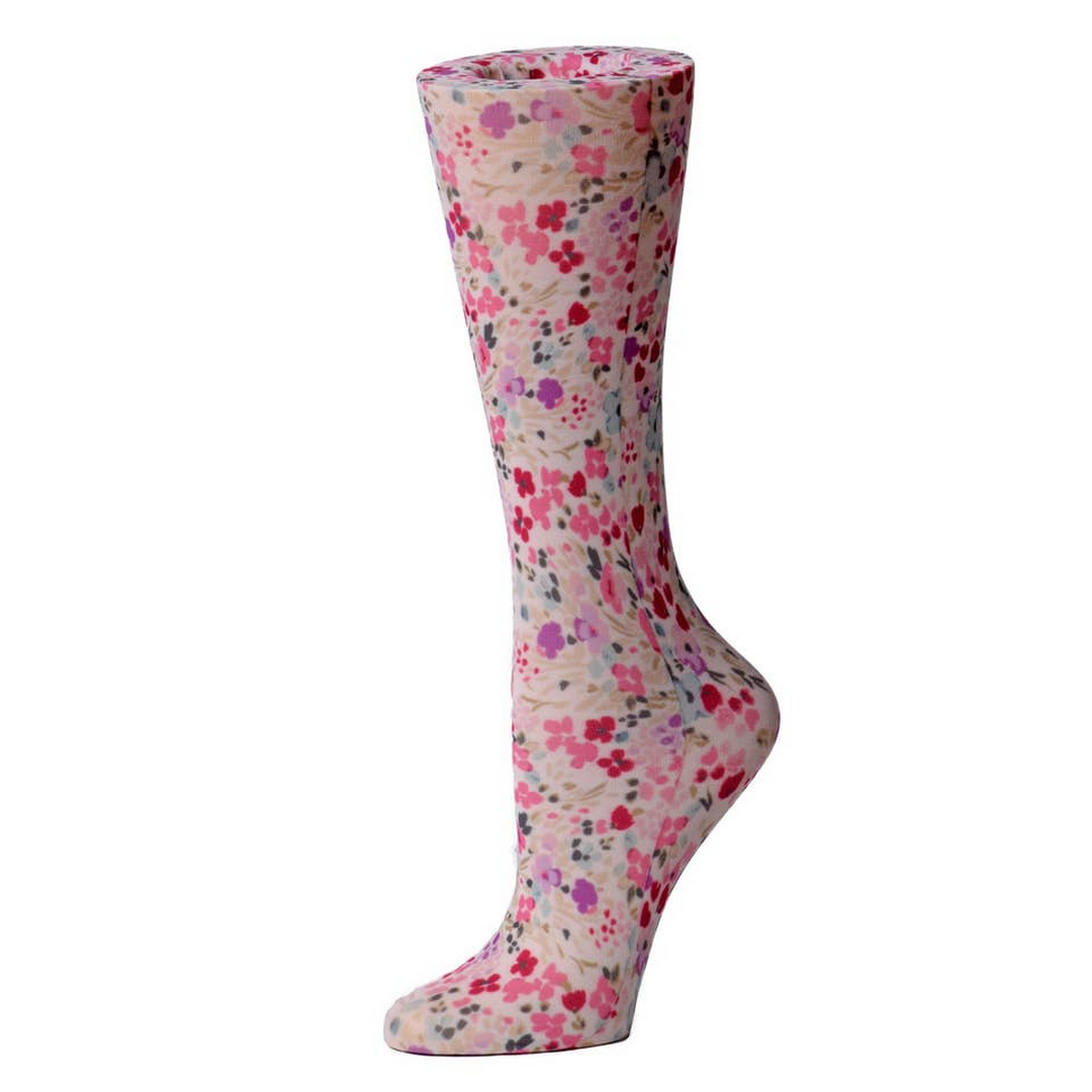 Painted Flowers Compression Socks PTF