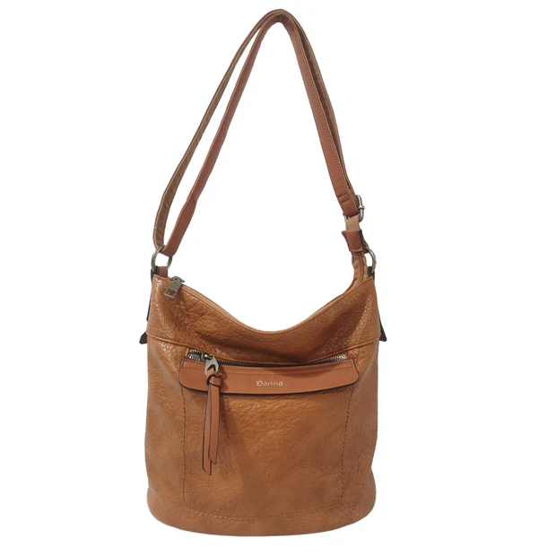 Vegan Leather Hobo Shoulder Bag YD7917