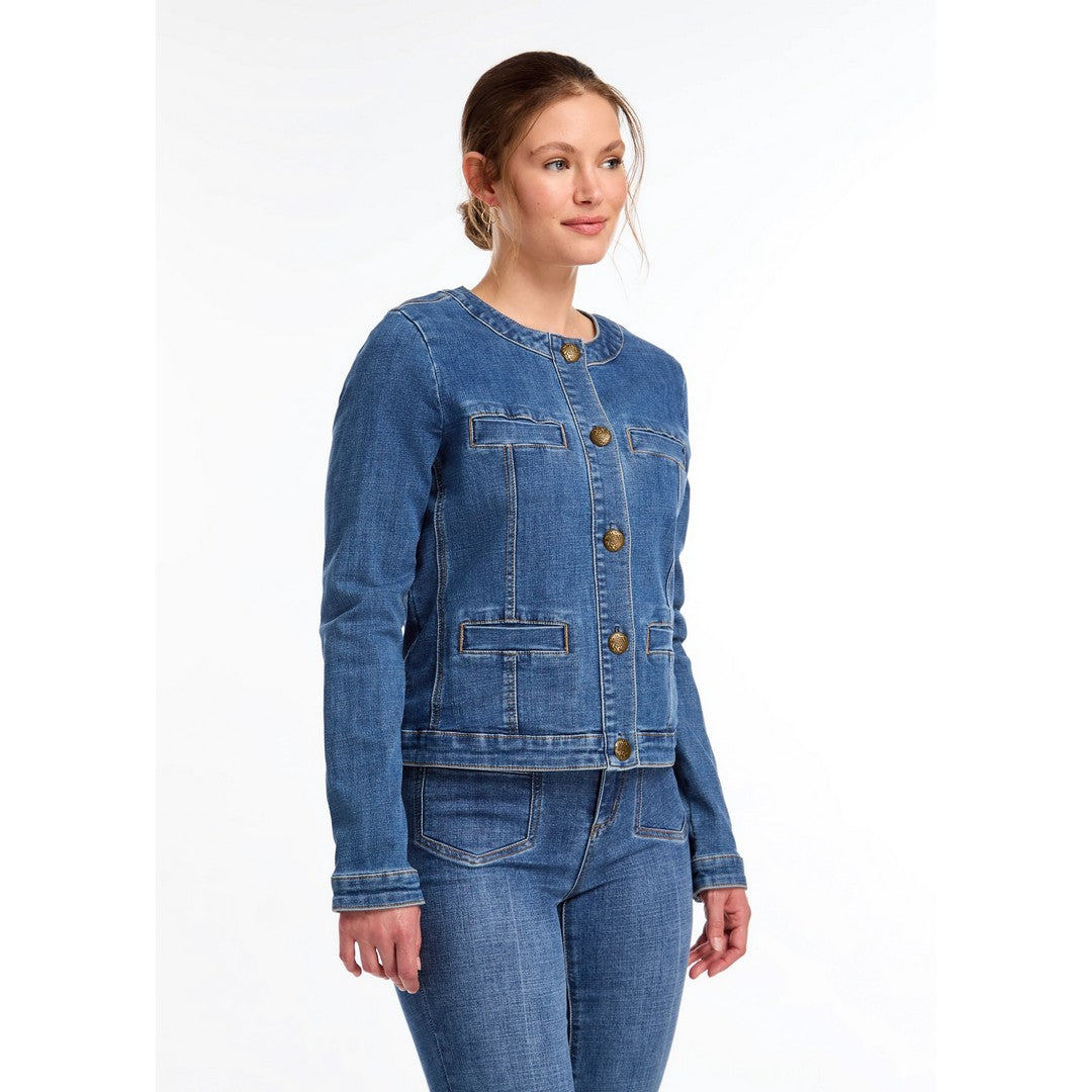 Collarless Jacket 1519809