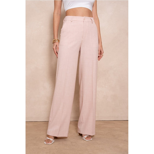 Heather Wide-Leg Tailored Trouser V2580