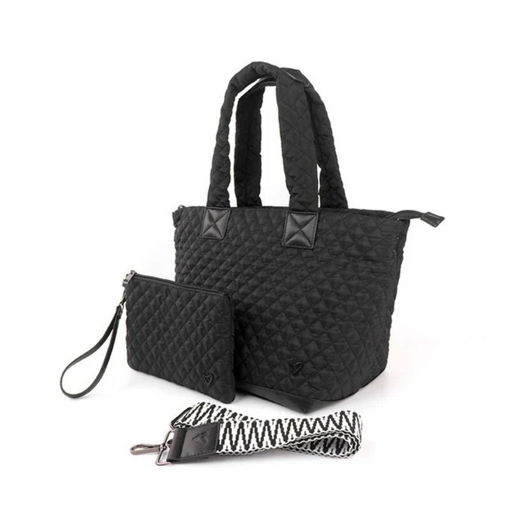 Milton Quilted Large Tote Handbag