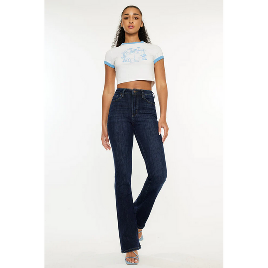 Ami High Rise Bootcut KC70005D