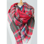 Load image into Gallery viewer, Multi Basket Weave Shawl Accessories 8627
