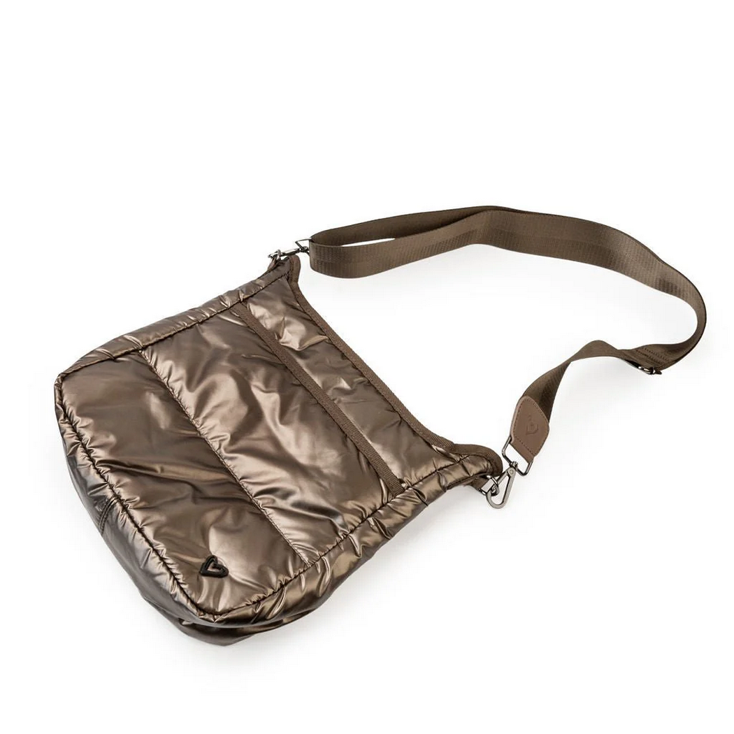 Markham Puffer Messenger Handbag