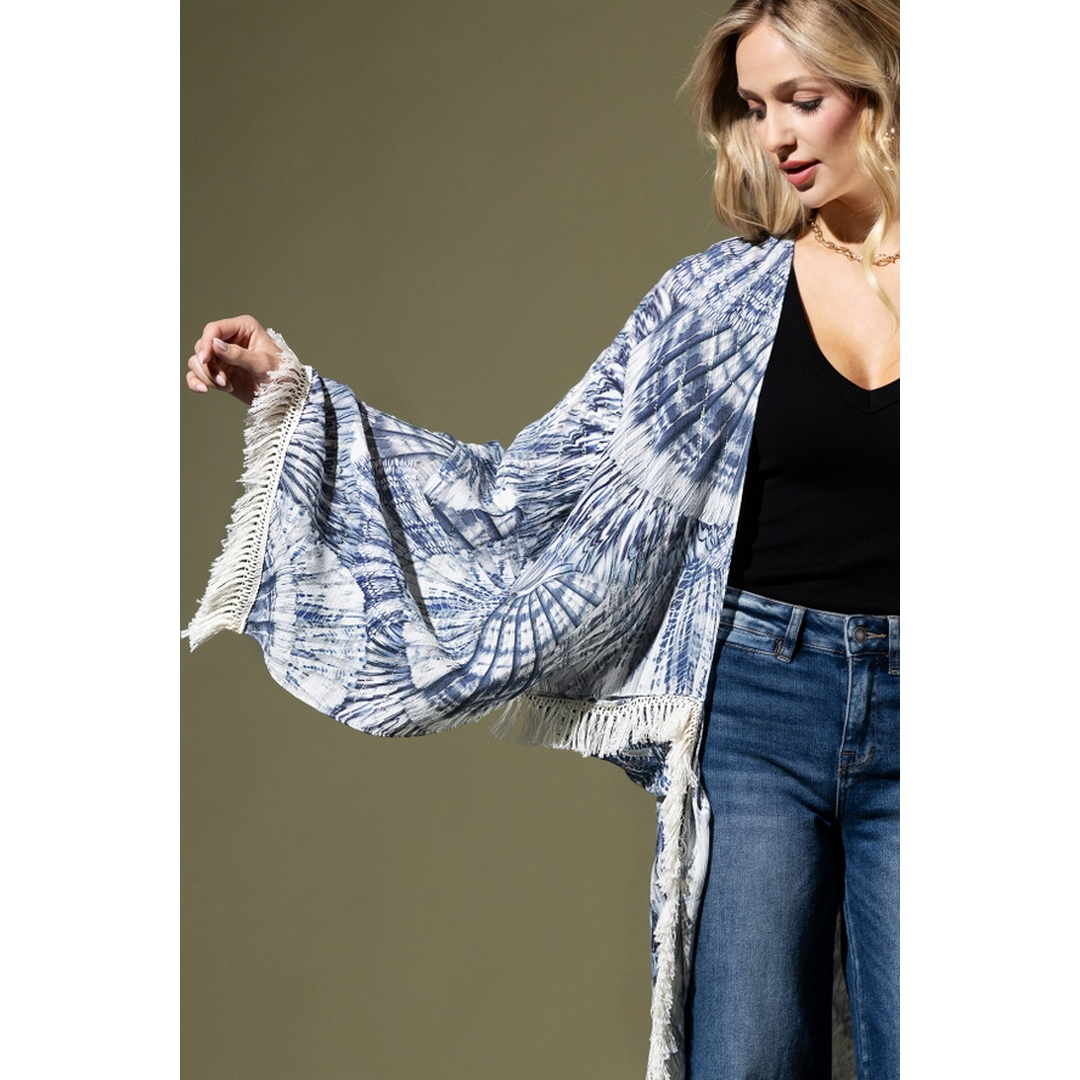 Indigo Kimono 525U5032