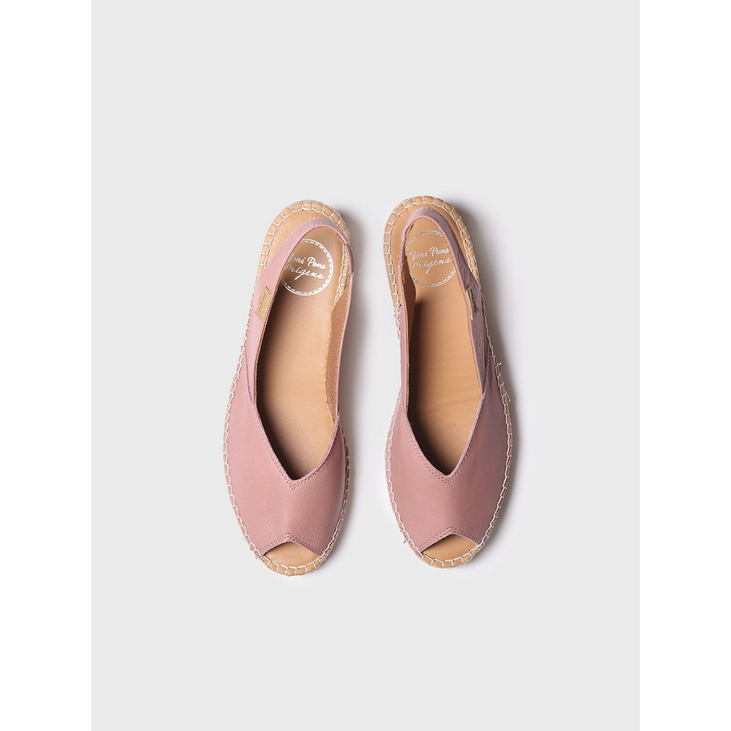 Bernia Leather Wedge Espadrilles Sandal