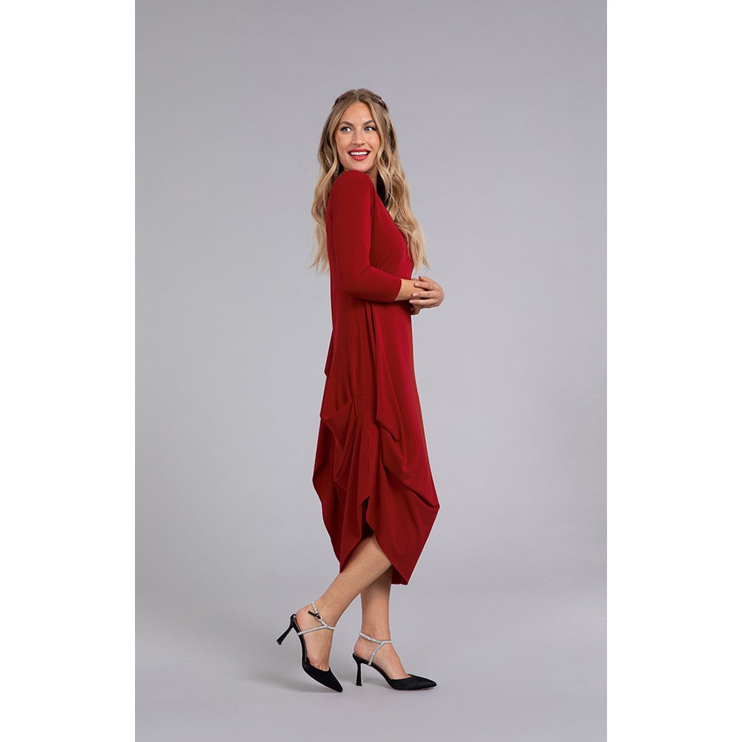 Drama Dress, 3/4 Slv 2864-2