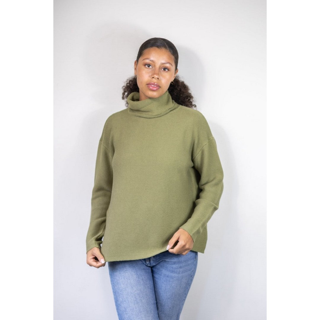 Eco Dog Walker Cowl Neck Sweater EV9015