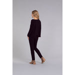 Load image into Gallery viewer, Etch V-Neck Top, Long Sleeve 22288-3
