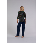 Load image into Gallery viewer, Go To Classic T Relax, 3/4 Sleeve, Print Top 22110RP-2
