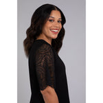 Load image into Gallery viewer, Go To Classic T With Lace, Short Sleeve Top 3242-1
