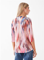 Load image into Gallery viewer, Smooth Printed Jersey Top 3306451

