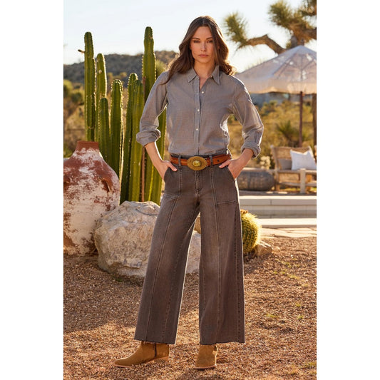 Simone Wide Leg Trouser Utility MGWB9271