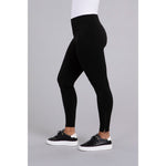 Load image into Gallery viewer, Jersey Fleece Back Zip Legging FB2702
