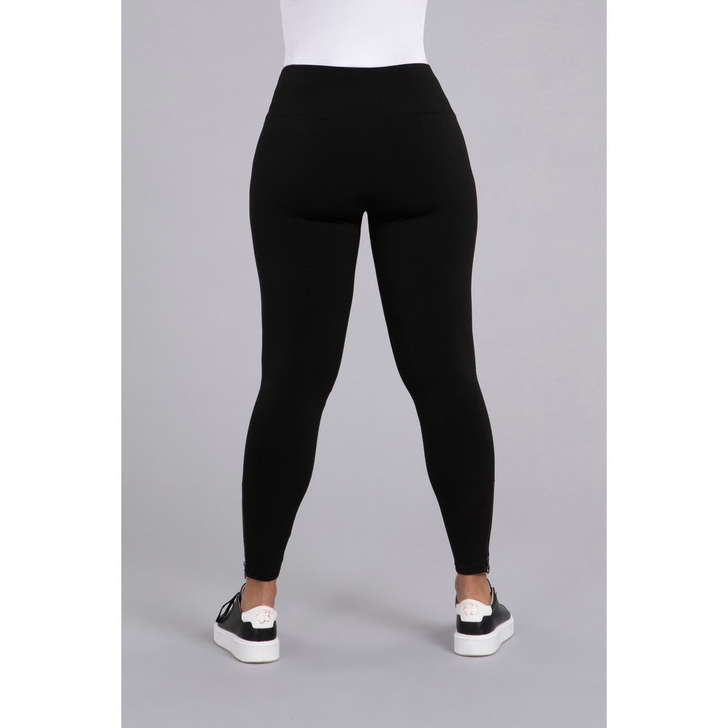 Jersey Fleece Back Zip Legging FB2702
