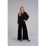 Load image into Gallery viewer, Lace Reversible Cinch Top, Long Sleeve Top 3241-3
