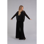 Load image into Gallery viewer, Lace Reversible Cinch Top, Long Sleeve Top 3241-3
