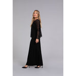 Load image into Gallery viewer, Lace Reversible Cinch Top, Long Sleeve Top 3241-3
