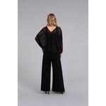 Load image into Gallery viewer, Lace Reversible Cinch Top, Long Sleeve Top 3241-3

