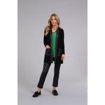 Load image into Gallery viewer, Mix Essential With Faux Leather Cardi 25151V

