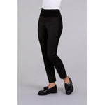 Load image into Gallery viewer, Mix Narrow Midi With Faux Suede Pant 27271
