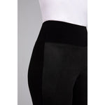 Load image into Gallery viewer, Mix Narrow Midi With Faux Suede Pant 27271
