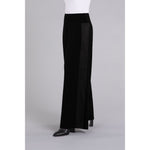Load image into Gallery viewer, Mix Wide Leg Trouser With Faux Suede 27264
