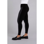 Load image into Gallery viewer, Mix Yoke Legging With Faux Leather 27268V
