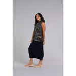 Load image into Gallery viewer, Mock Neck Tank, Print Top 21196P
