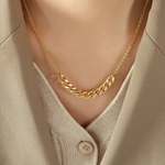 Load image into Gallery viewer, Curb Link Necklace Jewelry NK3273 BTJE
