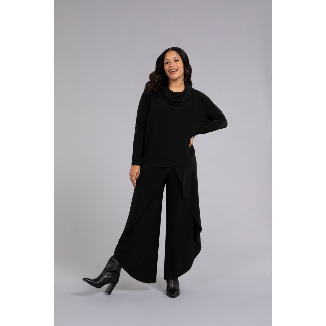 Nu Cinch Cowl Neck Top, Long Sleeve Top 22278-3