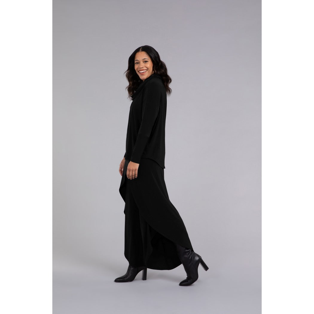 Nu Cinch Cowl Neck Top, Long Sleeve Top 22278-3
