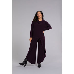 Nu Cinch Cowl Neck Top, Long Sleeve Top 22278-3