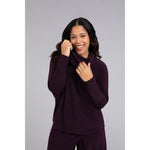 Load image into Gallery viewer, Nu Cinch Cowl Neck Top, Long Sleeve Top 22278-3
