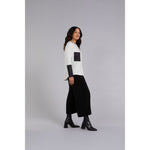 Load image into Gallery viewer, Nu Cinch With Faux Leather, Long Sleeve Top 22279V-3
